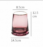 Ваза Xiaomi Yuihome Decor Colorful Simple Glass Flower 12.5см (Red)