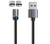 Кабель магнитный Xiaomi WSKEN Magnetic Charging Cable USB/Micro-USB 1.2m Black