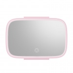 Зеркало на автомобильный козырек с LED подсветкой Xiaomi Baseus (CRBZJ01-04) Pink