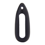 Кулон силиконовый для Xiaomi Mi Band Black