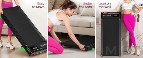 Бігова доріжка для ходьби AKLUER P03B Walking Pad  з пультом керування