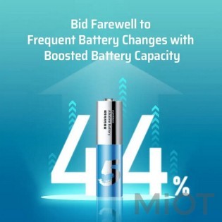 Батарейки Xiaomi CUKTECH high-performance rainbow alkaline battery (8 шт) B05