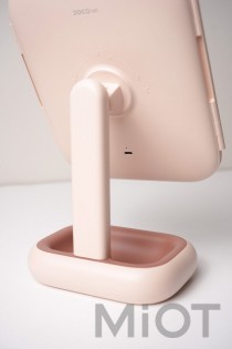 Дзеркало для макіяжу з підсвічуванням Xiaomi DOCO Folding Mirror Standart Edition Pink (FD001)