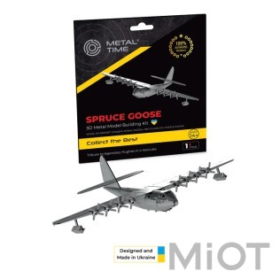 Самолет конструктор Spruce Goose Airplane Metal-Time MT081