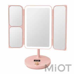 Дзеркало для макіяжу Xiaomi Jordan Judy LED Lighted Makeup Mirror (NV536) Pink