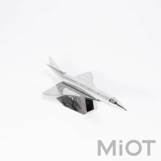 Самолет Конкорд модель Supersonic Legend Concorde Airplane Metal-Time MT078
