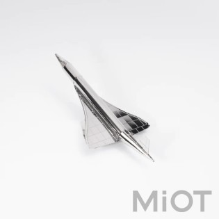 Самолет Конкорд модель Supersonic Legend Concorde Airplane Metal-Time MT078