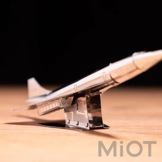 Самолет Конкорд модель Supersonic Legend Concorde Airplane Metal-Time MT078