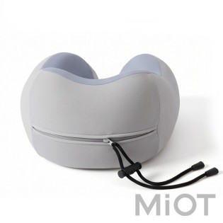 Подушка подголовник Xiaomi NINETYGO U-shaped Travel Pillow Grey (90BXHJZ)