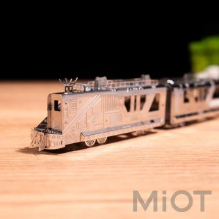 Поїзд модель конструктор Night Rider 3000 Apocalyptic Train Metal-Time MT083