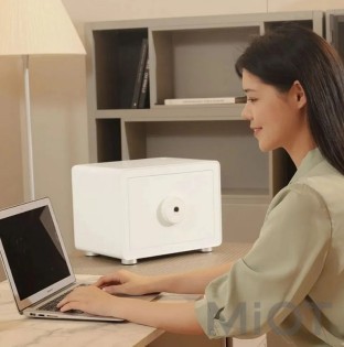 Розумний електронний сейф зі сканером відбитка пальця Xiaomi CRMCR 25Z BGX-X1-25Z