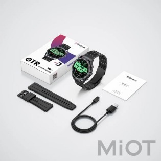 Смарт годинник Xiaomi Haylou Filwans GTR Smartwatch Black HF003