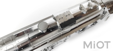 Поїзд Полярний експрес-конструктор Metal-Time Polar Steel MT052ST