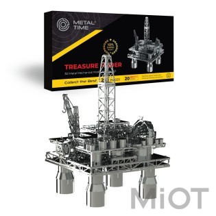 Механічний конструктор нафтової платформи Treasure FinderMetal-Time MT008