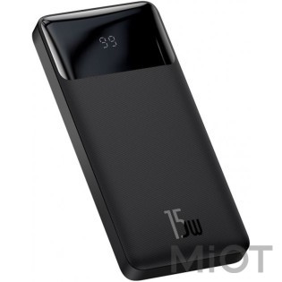Зовнішній акумулятор (Power Bank) Baseus Bipow Digital Display 10000 mAh 15W Black (PPDML-I01)