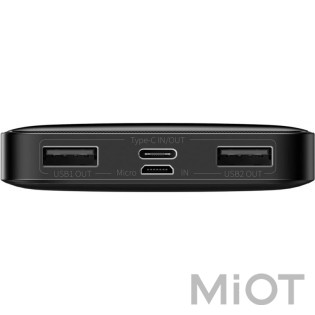 Зовнішній акумулятор (Power Bank) Baseus Bipow Digital Display 10000 mAh 15W Black (PPDML-I01)