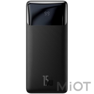 Зовнішній акумулятор (Power Bank) Baseus Bipow Digital Display 10000 mAh 15W Black (PPDML-I01)
