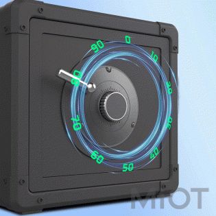 Розумний сейф Xiaomi CRMCR Retro Mechanical Smart Safe Deposit Box Grey BGX-D1-30J/SG-30MD