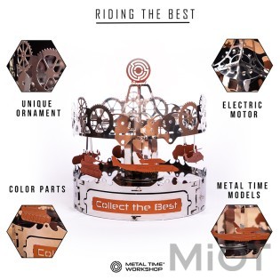 Карусель конструктор Riding the Best Metal-Time MT042