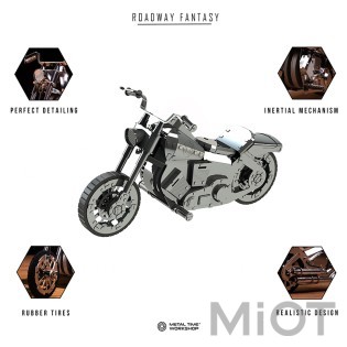 Мотоцикл механический набор Harley Davidson Roadway Fantasy Metal-Time MT012