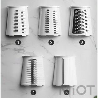 Многофункциональная терка для овощей Xiaomi Crystal Kitchen White A550