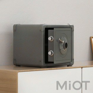 Умный сейф Xiaomi CRMCR Retro Mechanical Smart Safe Deposit Box Grey BGX-D1-30J/SG-30MD