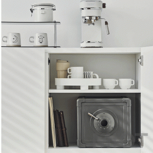 Умный сейф Xiaomi CRMCR Retro Mechanical Smart Safe Deposit Box Grey BGX-D1-30J/SG-30MD