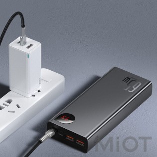 Зовнішній акумулятор (Power Bank) Baseus Adaman 20000mAh Black (PPIMDA-D01)