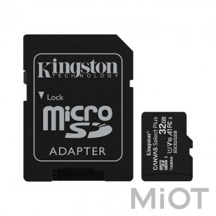 Карта Пам'яті Kingston microSDHC 32Gb UHS-1 Select 100R+SD