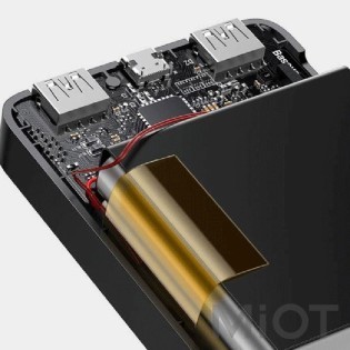 Зовнішній акумулятор (Power Bank) Baseus Bipow Overseas 10000 mAh 15W White (PPBD050002/PPBD10)