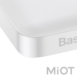 Зовнішній акумулятор (Power Bank) Baseus Bipow Digital Display 10000 mAh 15W White (PPDML-I02)