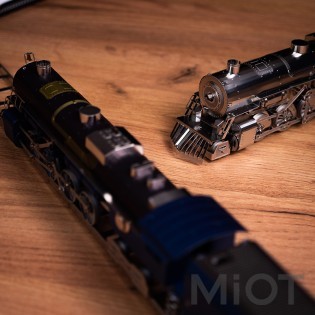 Поїзд експрес Полярний кольоровий Metal-Time Polar Steel color MT052