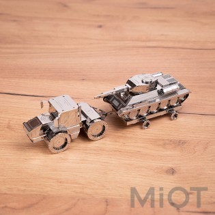 Трактор Слобожанець модель-конструктор Tractor Slobozhanets Metal-Time MT074