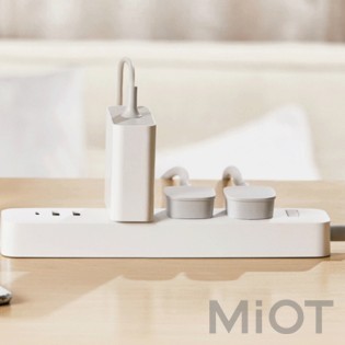 Мережевий фільтр-подовжувач Xiaomi Mi Power Strip 20W Fast Charging 2A1C (XMCXB05QM, BHR5094CN)