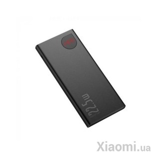 Универсальная батарея Baseus Adaman Metal Digital Display PD3.0+QC3.0 22.5W 10000mAh Black (PPAD000001)
