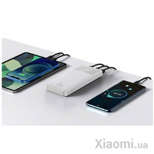 Внешний аккумулятор (Power Bank) Baseus Bipow Digital Display 15W 20000mAh White (PPDML-J02/PPBD20)