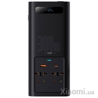 Автомобильный инвертор DC-AC Baseus Super Si Power 300W Black (CGNB010101)