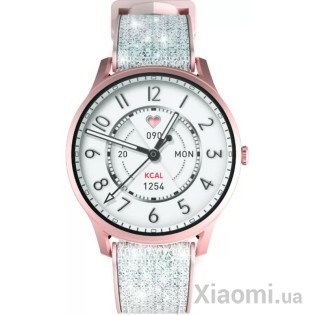 Умные часы Xiaomi Kieslect Lora Lady Calling Watch Silver Pink