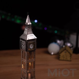 Модель Биг Бен с часами The Great Bell Metal-Time MT077