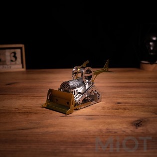 Модель бульдозера строительство Graceful CAT Metal-Time MT073