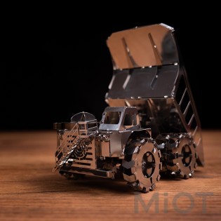 Кар'єрний самоскид механічний конструктор Quarry Transporter Metal-Time MT014