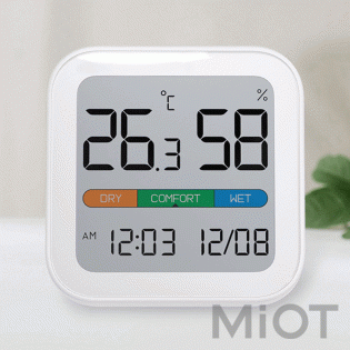 Цифровий Гігрометр Xiaomi MiiiW Temperature and Humidity Meter White NK5253