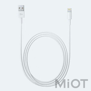 Кабель ZMI AL851 USB-A to Lightning cable 1.5m White