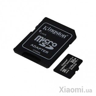 Карта памяти Kingston microSDHC 32Gb UHS-1 Select 100R+SD