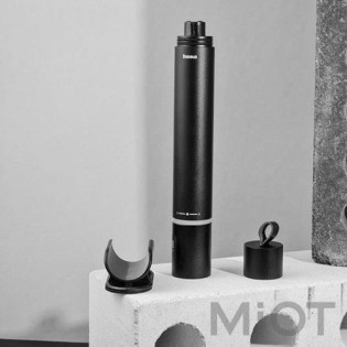 Ліхтарик-молоток Baseus Savior Window Breaking Flashlight Black CRSFH-B01