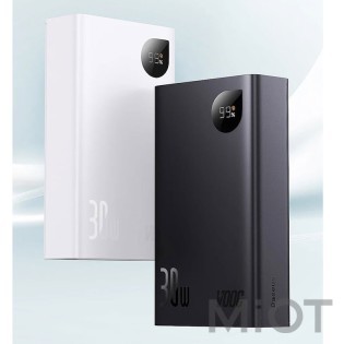 Зовнішній акумулятор (Power Bank)  Baseus Adaman 2 Metal Digital Display 20000 mAh 30W Black (PPAD050001)