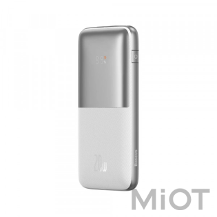 Зовнішній акумулятор (Power Bank)  Baseus Bipow Pro Digital Display 22.5W 10000 mAh White (PPBD040002/PPBD2-1022)