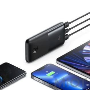 Зовнішній акумулятор (Power Bank) Baseus Bipow Pro Digital Display Fast Charge 10000 mAh 20W Black (PPBD040101/PPBD2-1020)