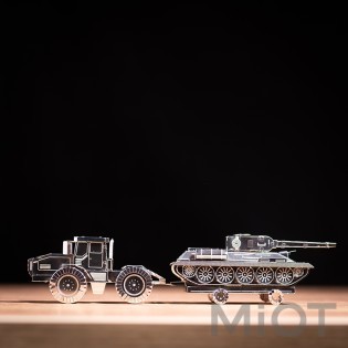 Трактор Слобожанець модель-конструктор Tractor Slobozhanets Metal-Time MT074