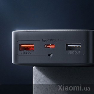 Внешний аккумулятор (Power Bank) Baseus Bipow Digital Display 25W 20000 mAh black (PPBD020301)